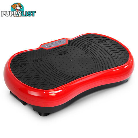 1000W Vibrating Plate with Roller Wheels - Red