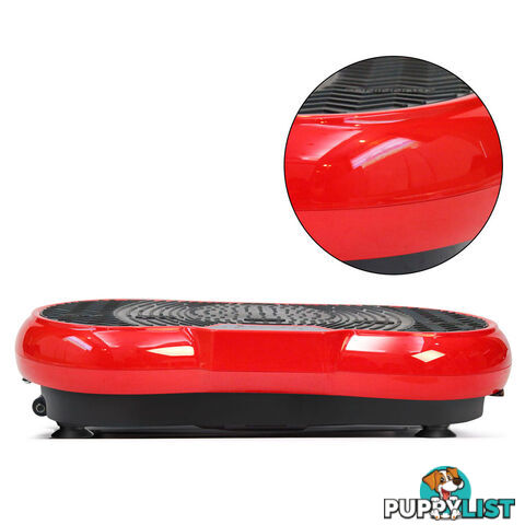 1000W Vibrating Plate with Roller Wheels - Red