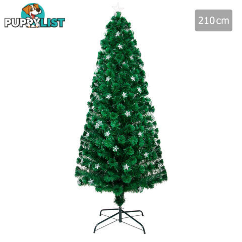 LED Christmas Tree 210CM Green