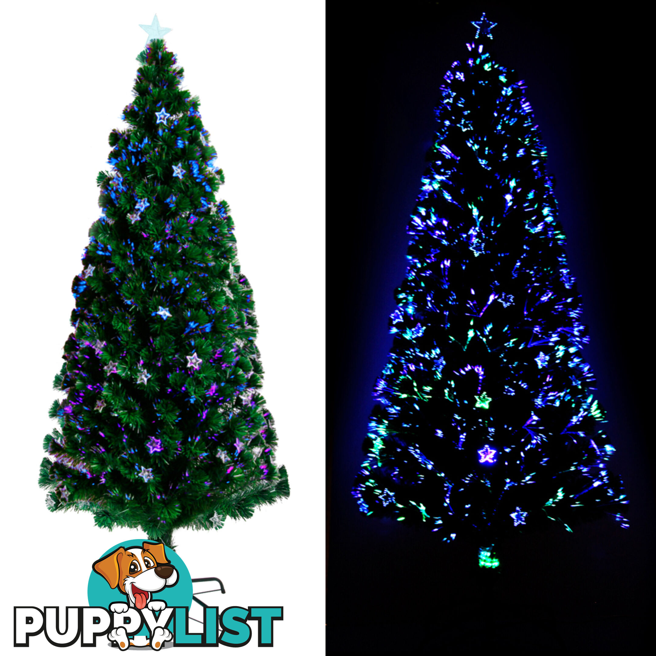 LED Christmas Tree 210CM Green