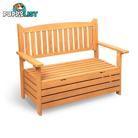 Wooden Outdoor Storage Bench