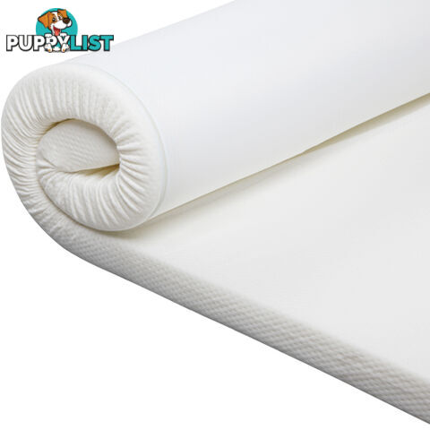 Visco Elastic Memory Foam Mattress Topper 7cm King