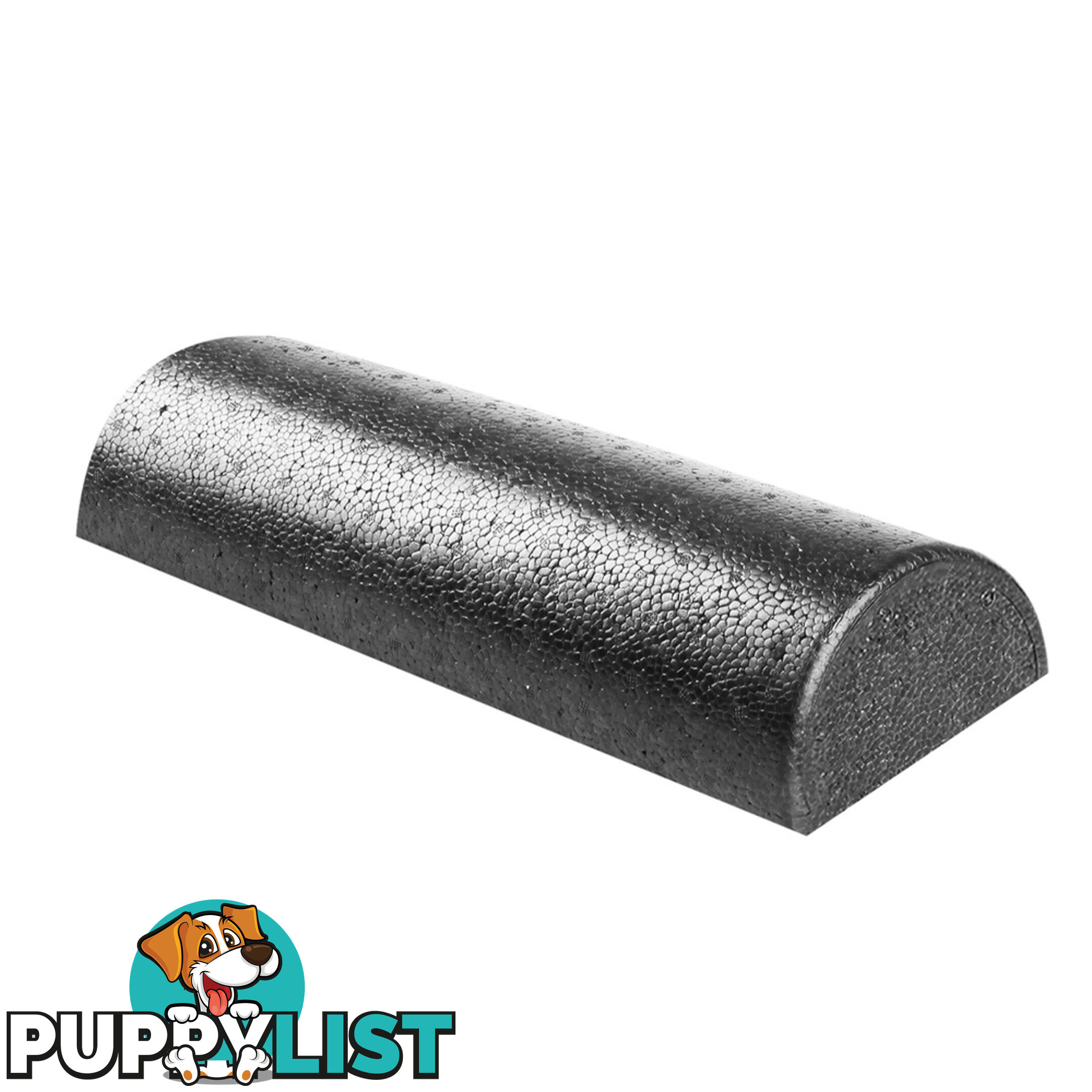 Yoga Gym Pilates EPP Stick Foam Roller Black 30 x 15cm