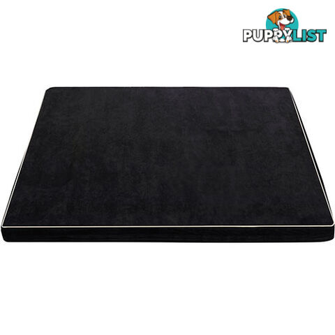 Pet Dog Anti Skid Sleep Memory Foam Mattress Bed Extra Large Black