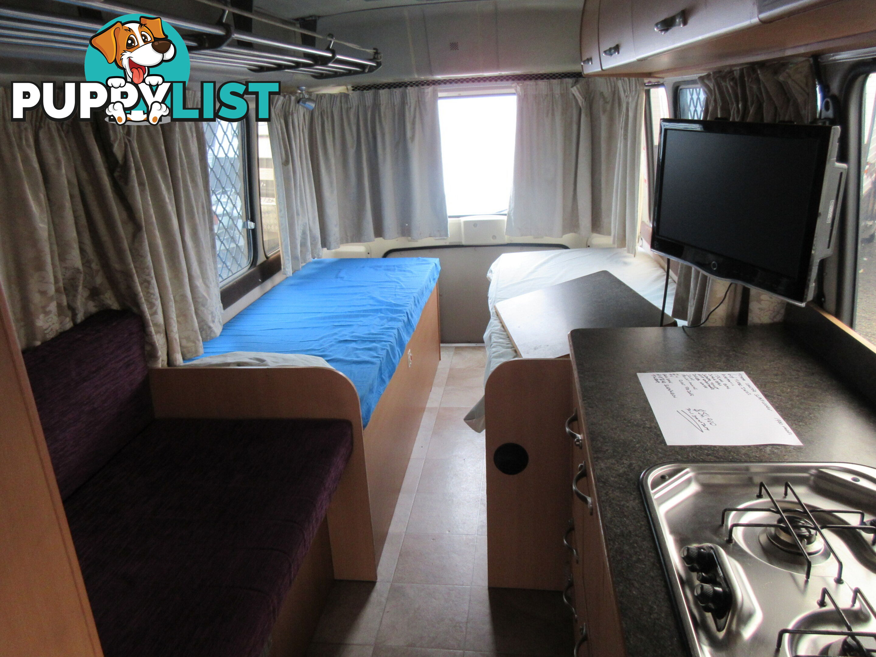 TOYOTA COASTER SUPER LOUNGE.