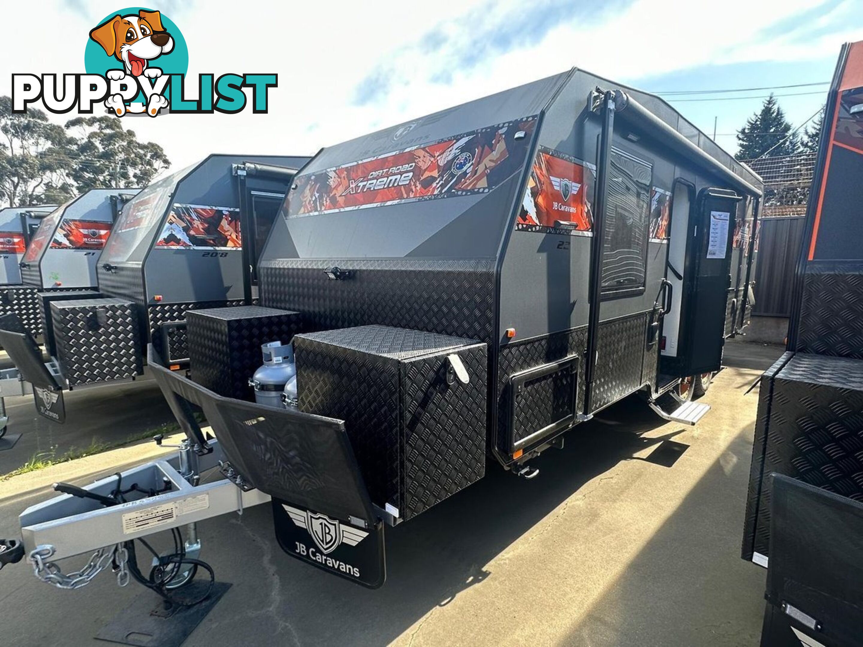 2023 JB CARAVANS 22' DIRT ROAD EXTREME FAMILY BUNK 