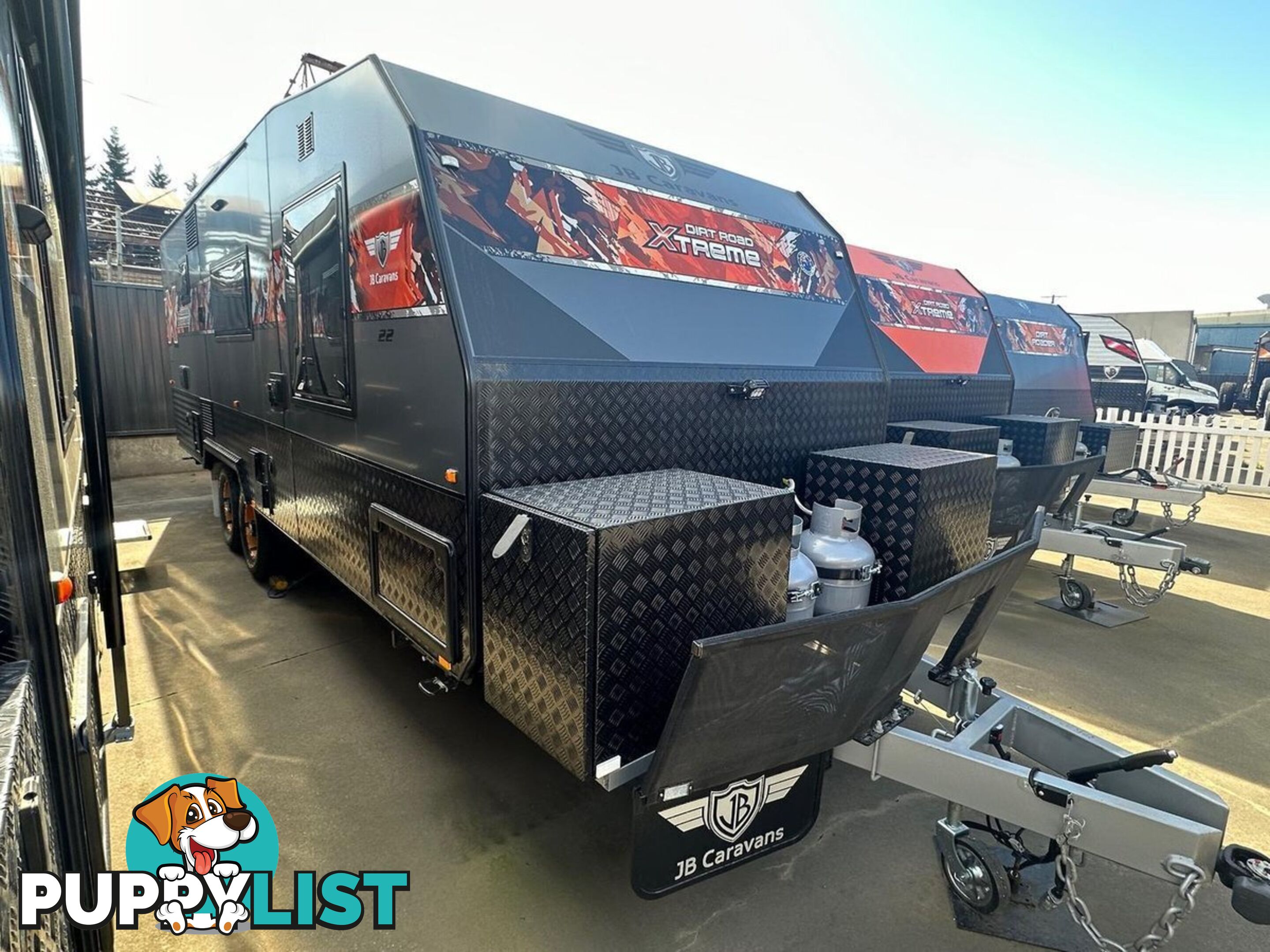 2023 JB CARAVANS 22' DIRT ROAD EXTREME FAMILY BUNK 