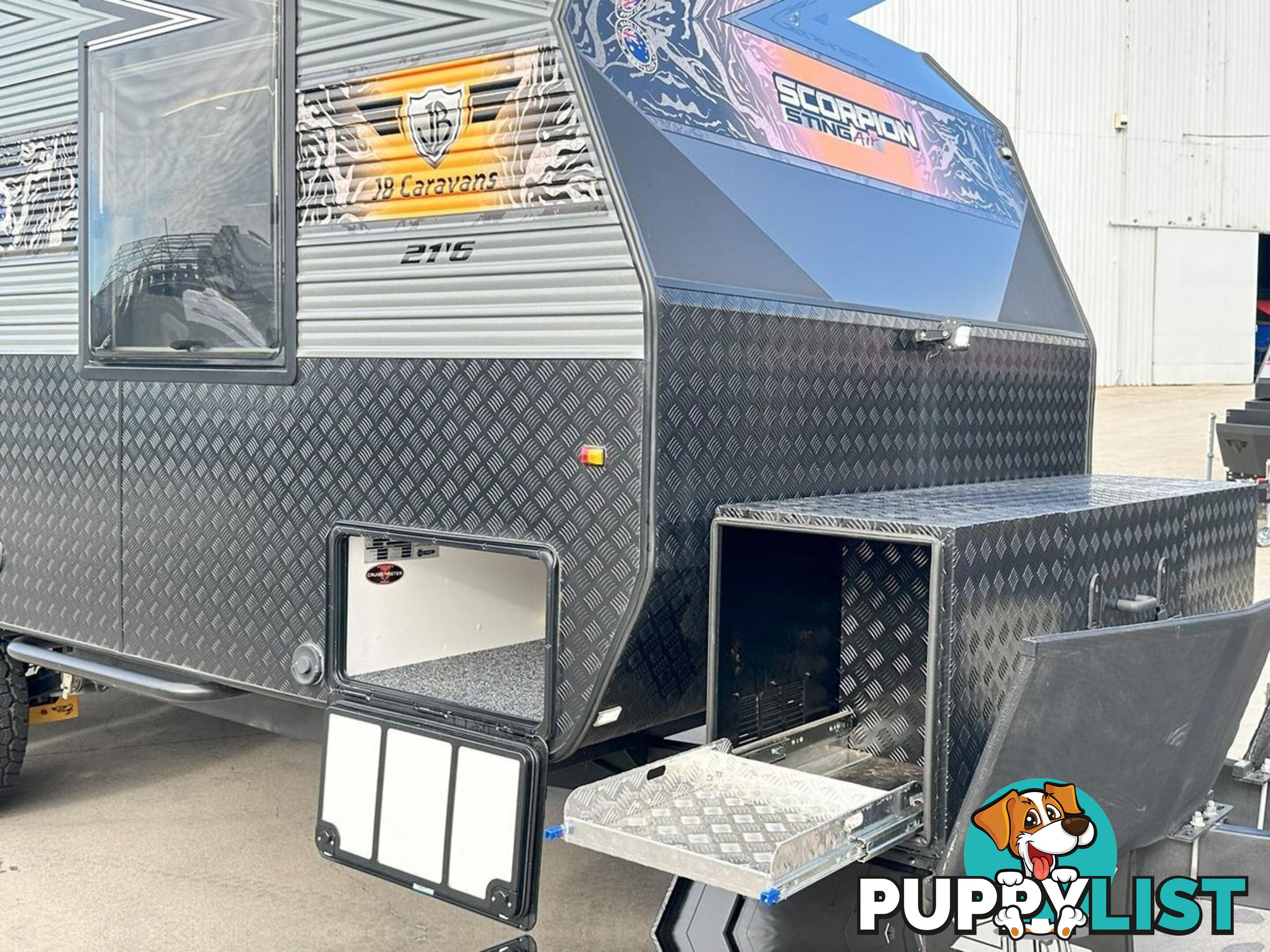 2023 JB CARAVANS SCORPION STING AIR 21'6 