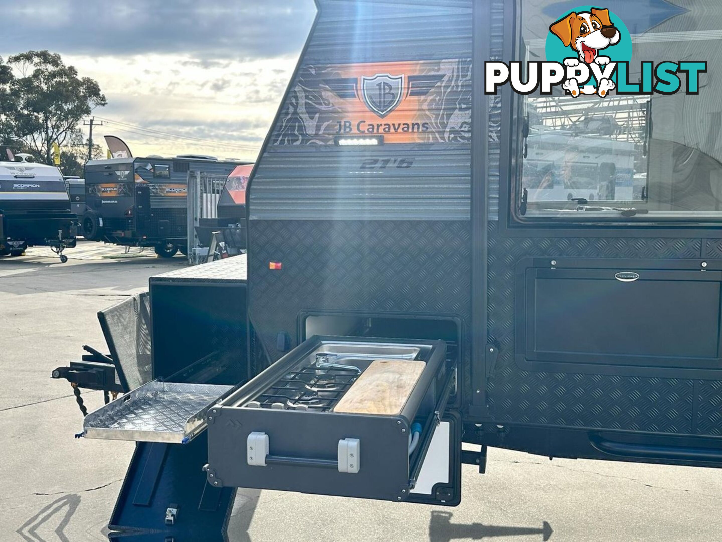 2023 JB CARAVANS SCORPION STING AIR 21'6 