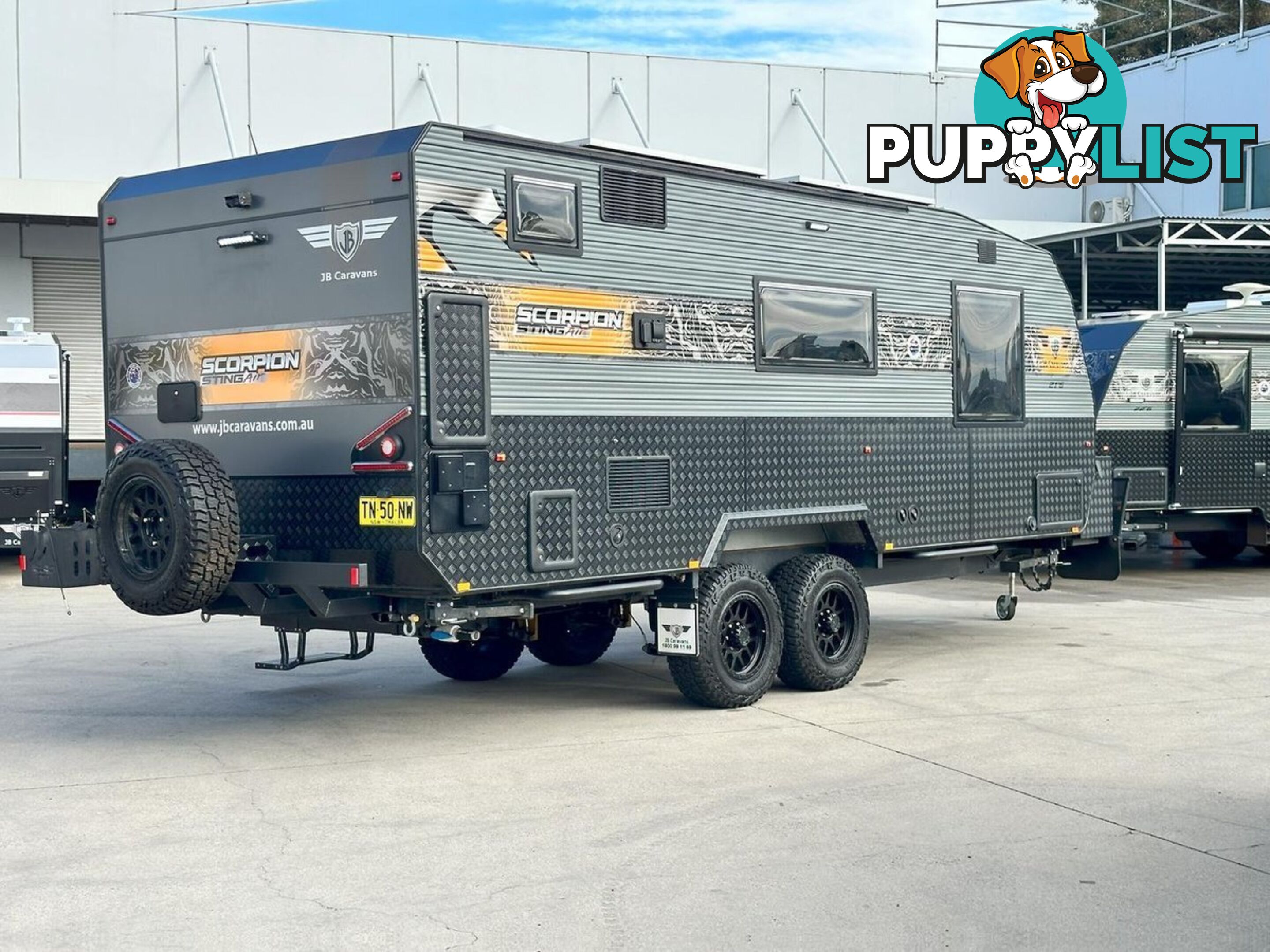 2023 JB CARAVANS SCORPION STING AIR 21'6 