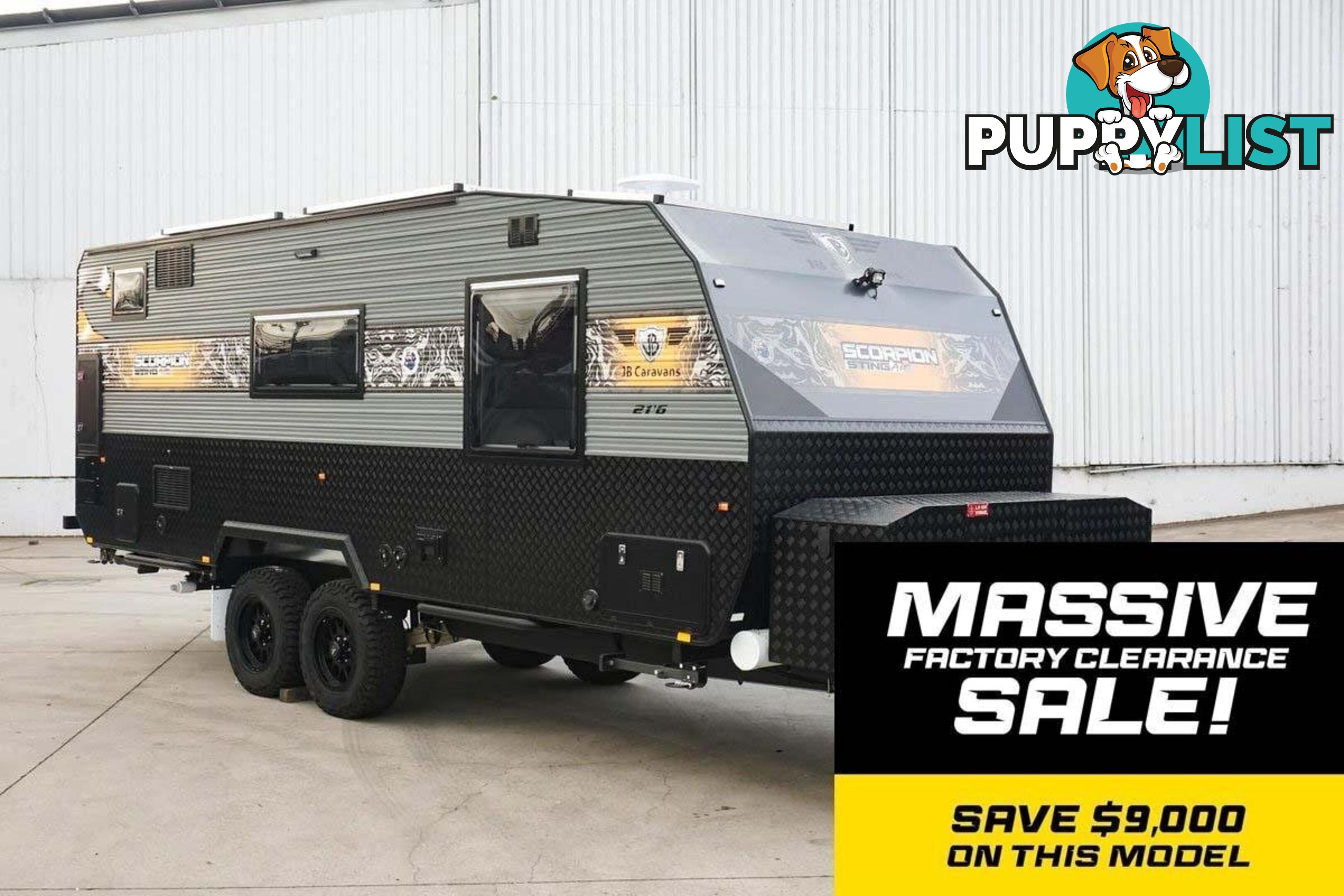 2024 JB CARAVANS 21'6 SCORPION STING AIR 