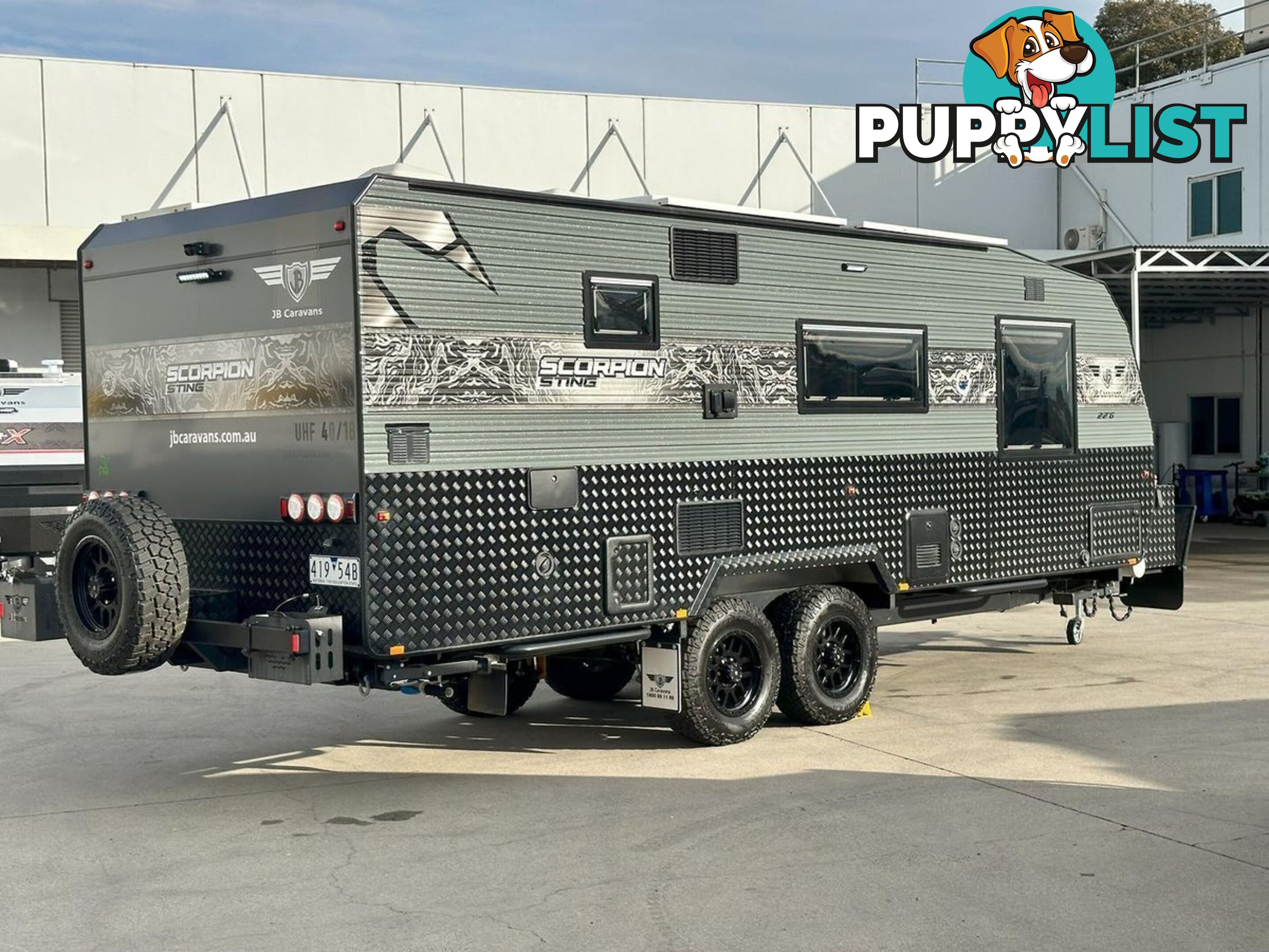 2023 JB CARAVANS SCORPION STING 22'6 FAMILY BUNK 