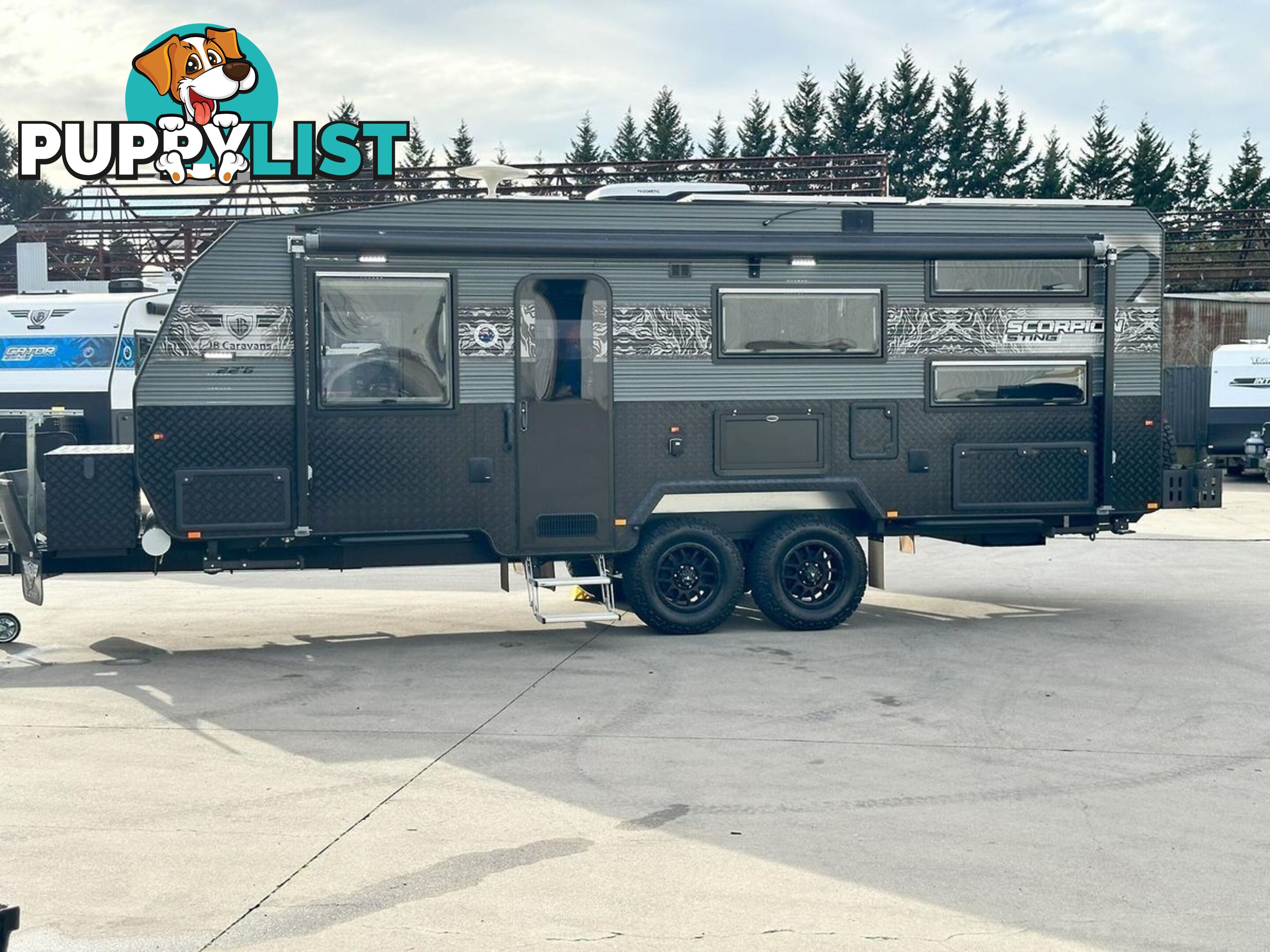 2023 JB CARAVANS SCORPION STING 22'6 FAMILY BUNK 