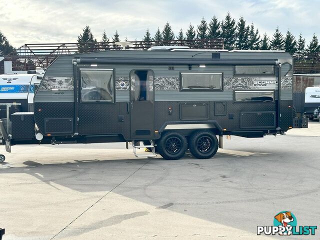 2023 JB CARAVANS SCORPION STING 22'6 FAMILY BUNK 