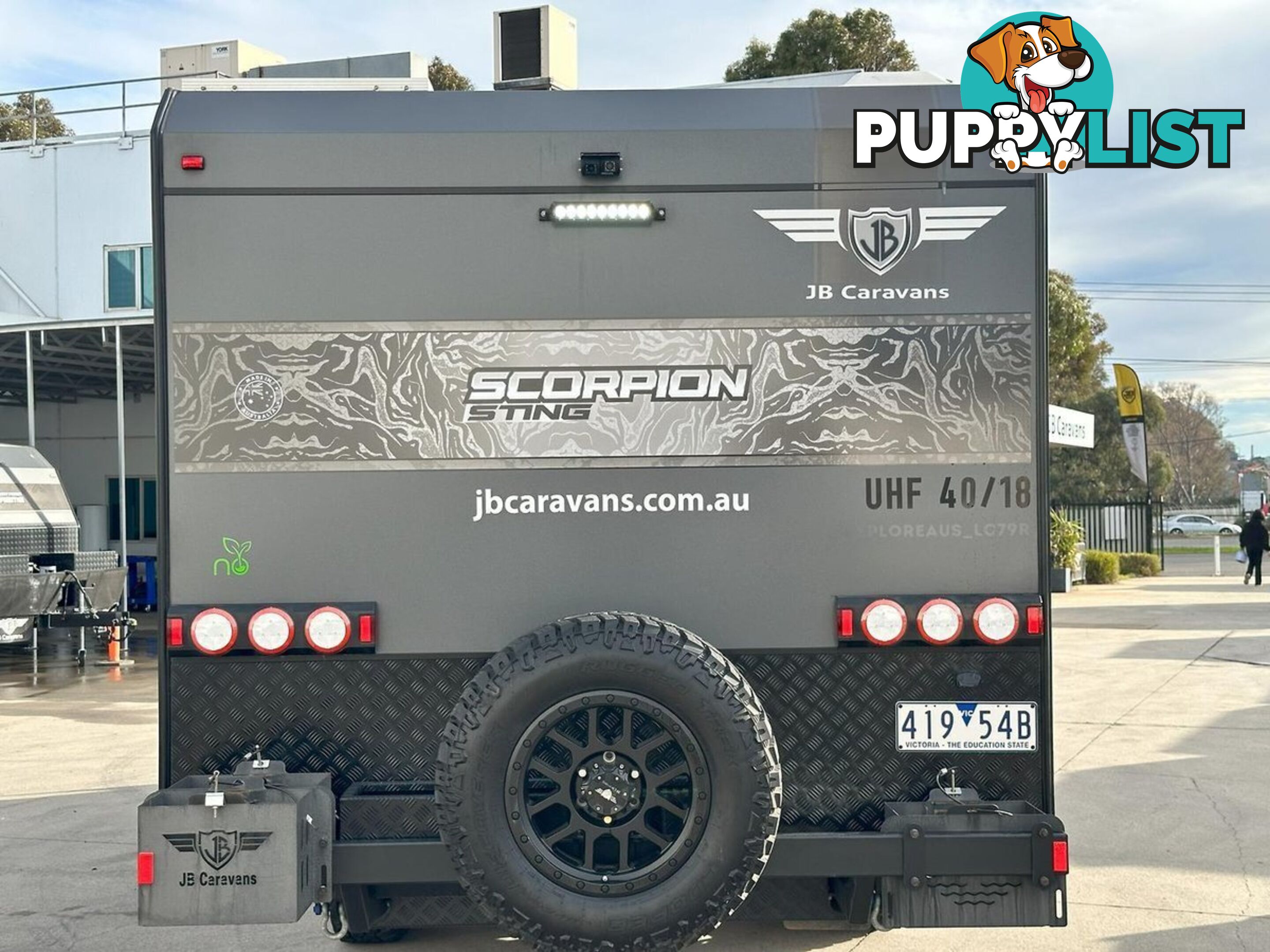 2023 JB CARAVANS SCORPION STING 22'6 FAMILY BUNK 