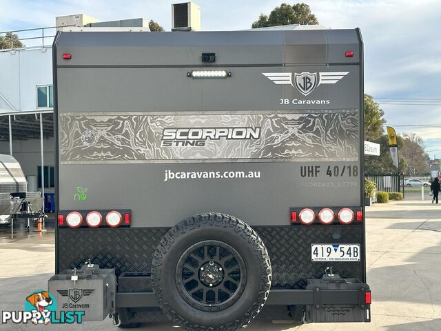 2023 JB CARAVANS SCORPION STING 22'6 FAMILY BUNK 