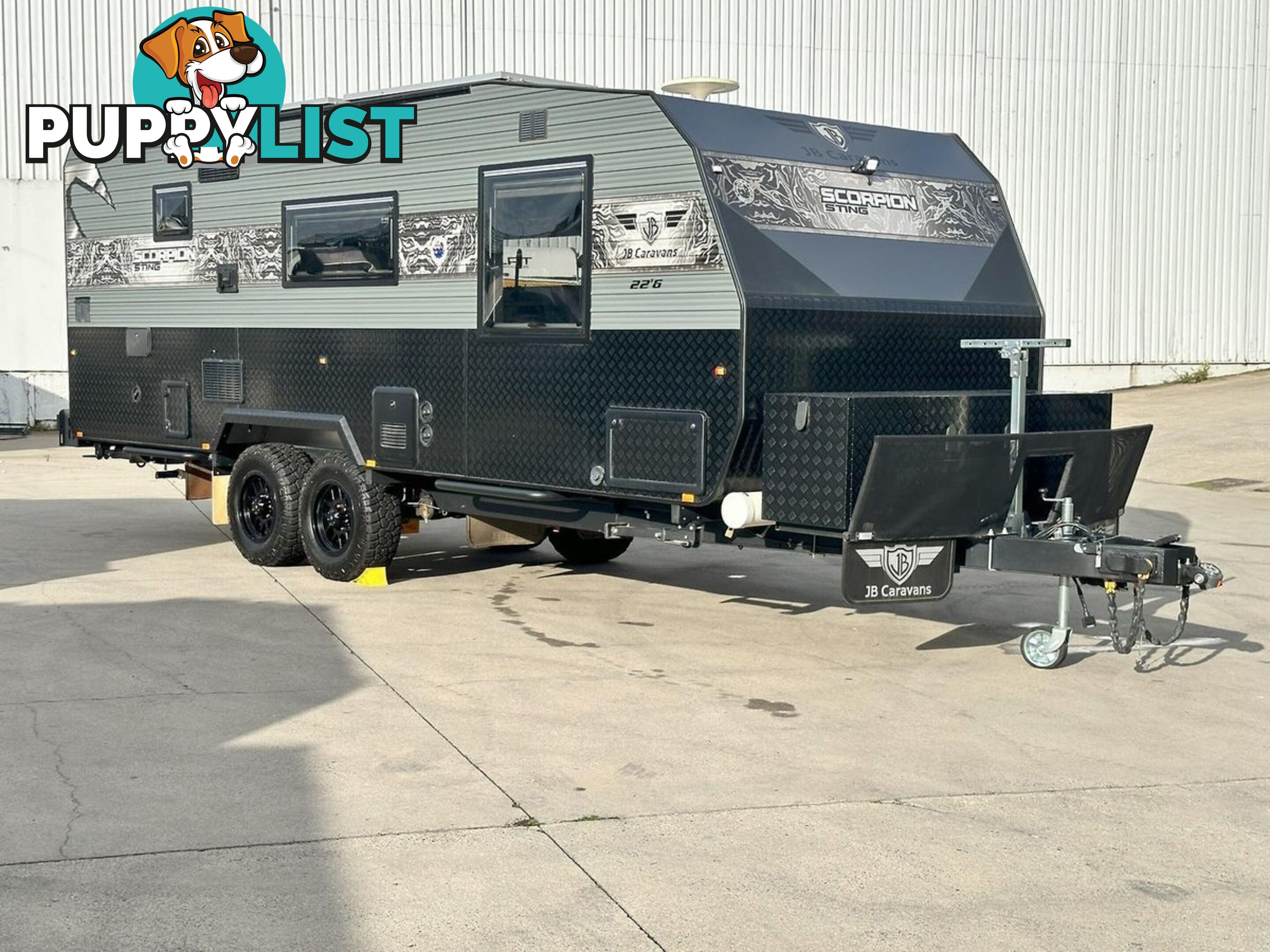 2023 JB CARAVANS SCORPION STING 22'6 FAMILY BUNK 
