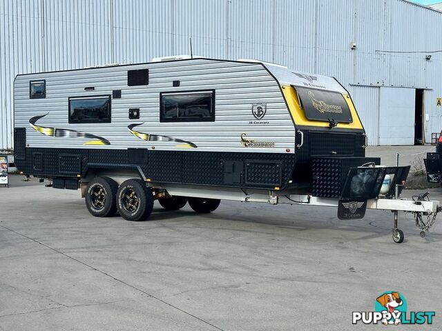 2018 JB CARAVANS 23' SCORPION FRONT CLUB SINGLE/KING BED 
