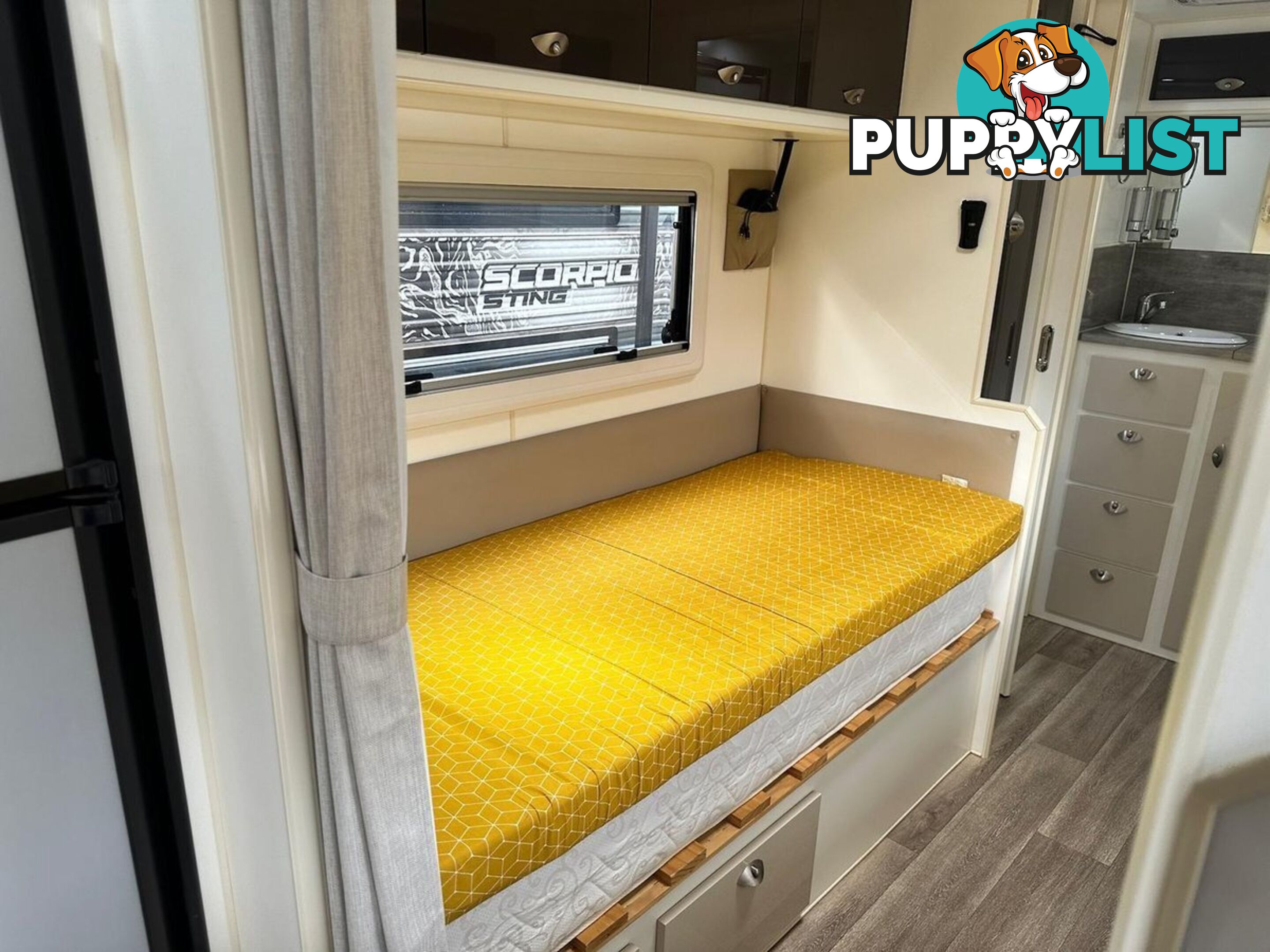 2018 JB CARAVANS 23' SCORPION FRONT CLUB SINGLE/KING BED 