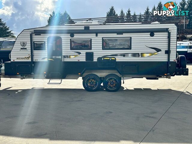 2018 JB CARAVANS 23' SCORPION FRONT CLUB SINGLE/KING BED 