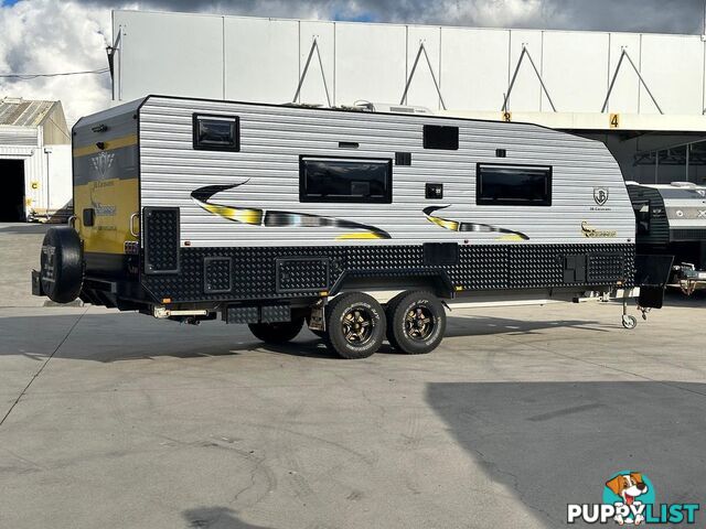 2018 JB CARAVANS 23' SCORPION FRONT CLUB SINGLE/KING BED 