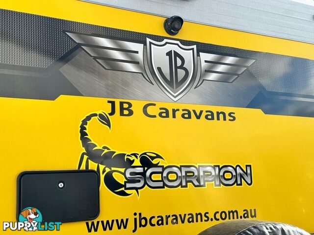 2018 JB CARAVANS 23' SCORPION FRONT CLUB SINGLE/KING BED 