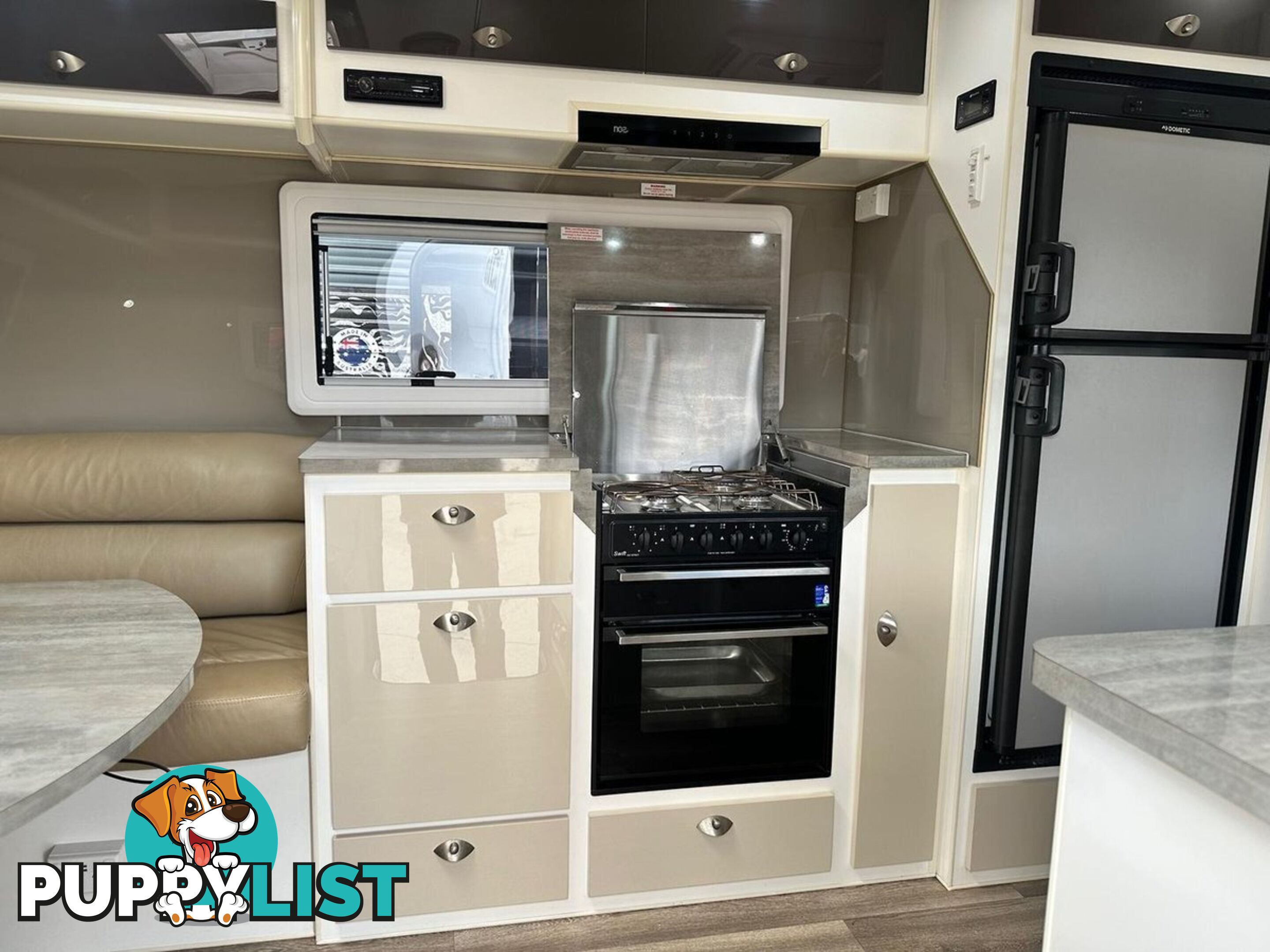 2018 JB CARAVANS 23' SCORPION FRONT CLUB SINGLE/KING BED 