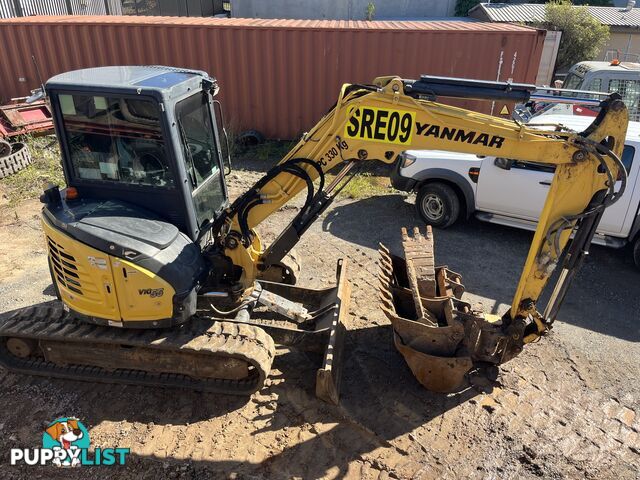 2020 Yanmar VIO55-6A excavator, Dougherty 350,450,600 buckets, mud bucket, ripper