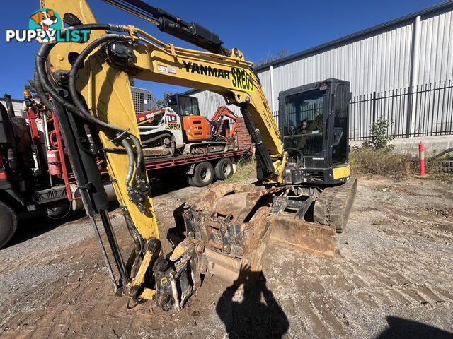 2020 Yanmar VIO55-6A excavator, Dougherty 350,450,600 buckets, mud bucket, ripper