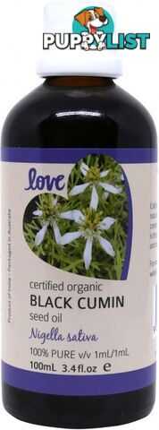 Love Oils Cold Pressed Black Seed Oil 100ml - Love Oils - 9347986009858