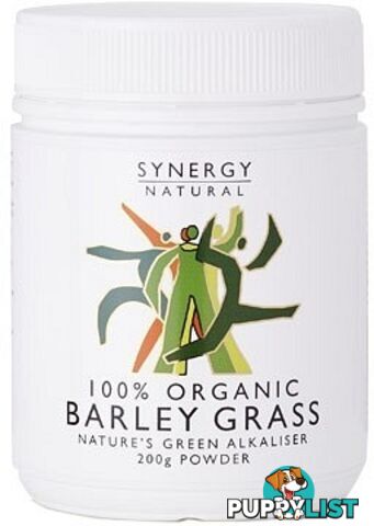 Synergy Organic Barley Grass Powder 200g - Synergy - 9318690002626