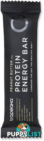 Tropeaka Protein Energy Bars Peanut Butter  12x50g - Tropeaka - 9350728000839