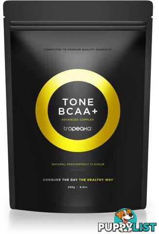 Tropeaka TONE BCAA+Passionfruit  250g Pouch - Tropeaka - 9350728000518