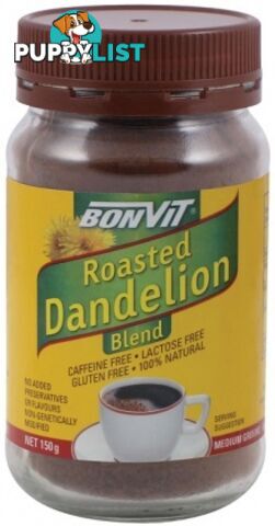 Bonvit Roasted Dandelion Blend Medium Ground 150g - Bonvit - 9316774170001