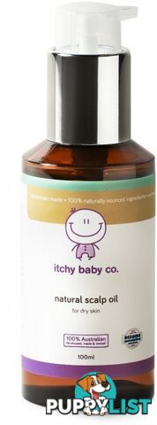 Itchy Baby Co Natural Scalp Oil 100ml Bottle - Itchy Baby Co - 9346630099948