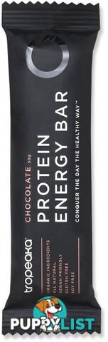 Tropeaka Protein Energy Bars Chocolate  12x50g - Tropeaka - 9350728000846