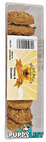 Busy Bees Gluten Free Honey & Sesame Biscuits 190g - Busy Bees - 9323656002749