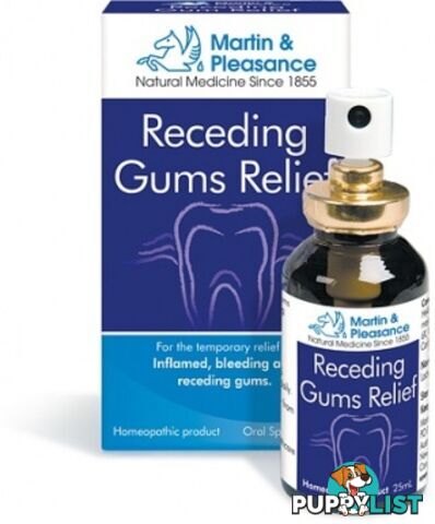 Martin & Pleasance Receding Gums Relief Spray 25ml - Martin & Pleasance - 9321582000112