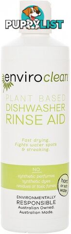 Enviro Clean Rinse Aid Concentrate 500ml - Enviro Care - 9325937010245