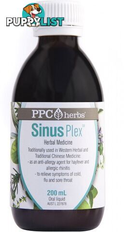 PPC Herbs Sinus-Plex 200ml - PPC Herbs - 9327842000113