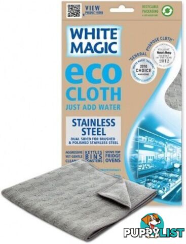 White Magic Eco Cloth Stainless Steel - White Magic - 9333544000597