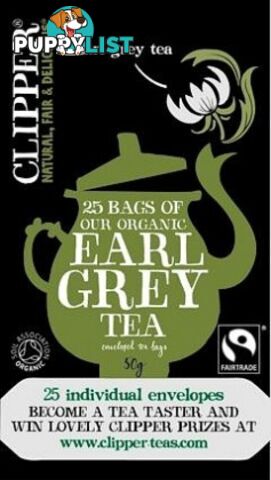 Clipper Organic Earl Grey 20Teabags - Clipper Teas - 5021991941580