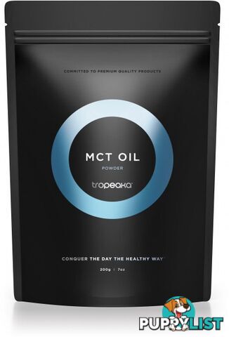 Tropeaka Organic MCT OIL Powder  200g Pouch - Tropeaka - 9350728000891