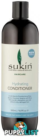 Sukin Hydrating Conditioner 500ml - Sukin Naturals - 9327693006890