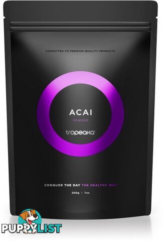 Tropeaka Organic ACAI Powder  200g Pouch - Tropeaka - 9350728000259