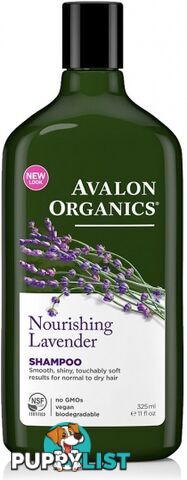 Avalon Organics Nourishing Lavender Shampoo 325ml - Avalon Organics - 654749351000