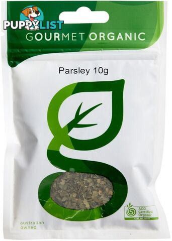 Gourmet Organic Parsley 10g Sachet x 1 - Gourmet Organic Herbs - 9332974000085