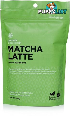 Jomeis Fine Foods Organic Matcha Latte  100g - Jomeis Fine Foods - 9333725000224