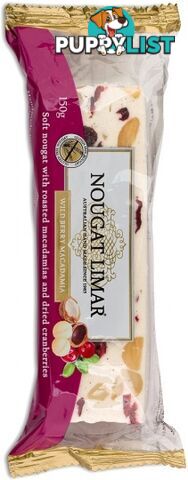 Nougat Limar Wildberry & Macadamia 150g - Nougat Limar - 9338713000392