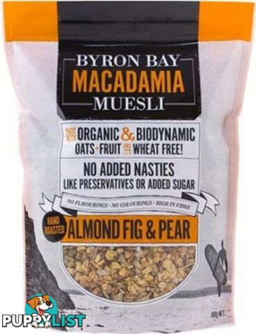 Byron Bay Macadamia Muesli Almond Fig & Pear 2Kg - Byron Bay Macadamia Muesli - 0799439680685